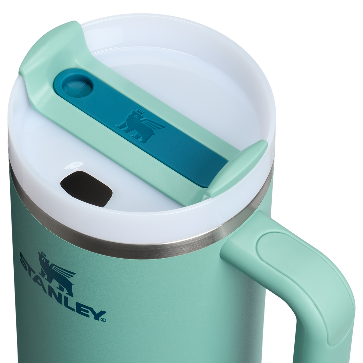 Stanley 1913 The Quencher H2.0 Flowstate™ Tumbler 40 OZ in Spring Green