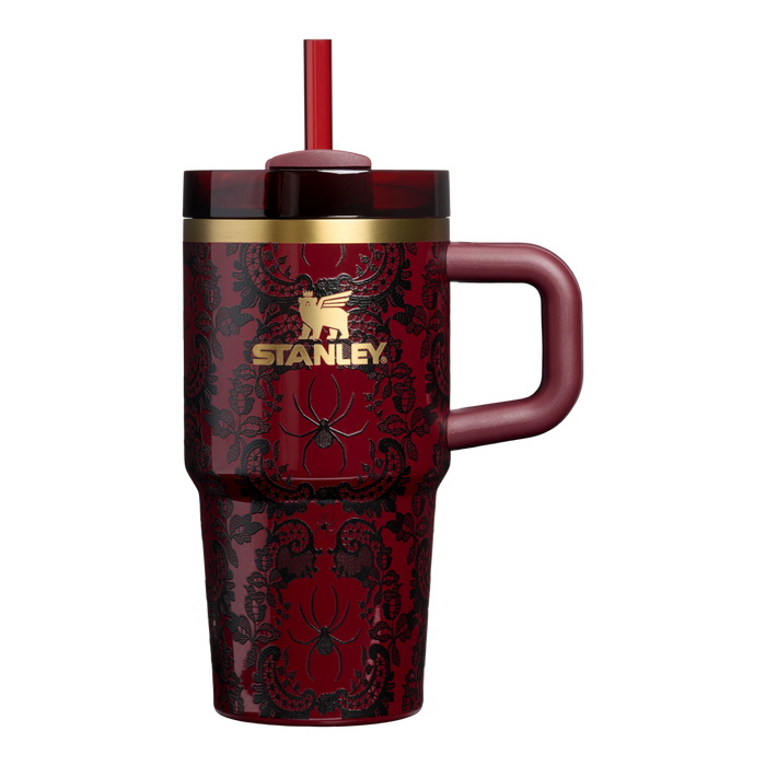 Stanley 1913 Halloween Quencher®  H2.0 Flowstate™ Tumbler | 20 OZ in Bordeaux Lace | Front View