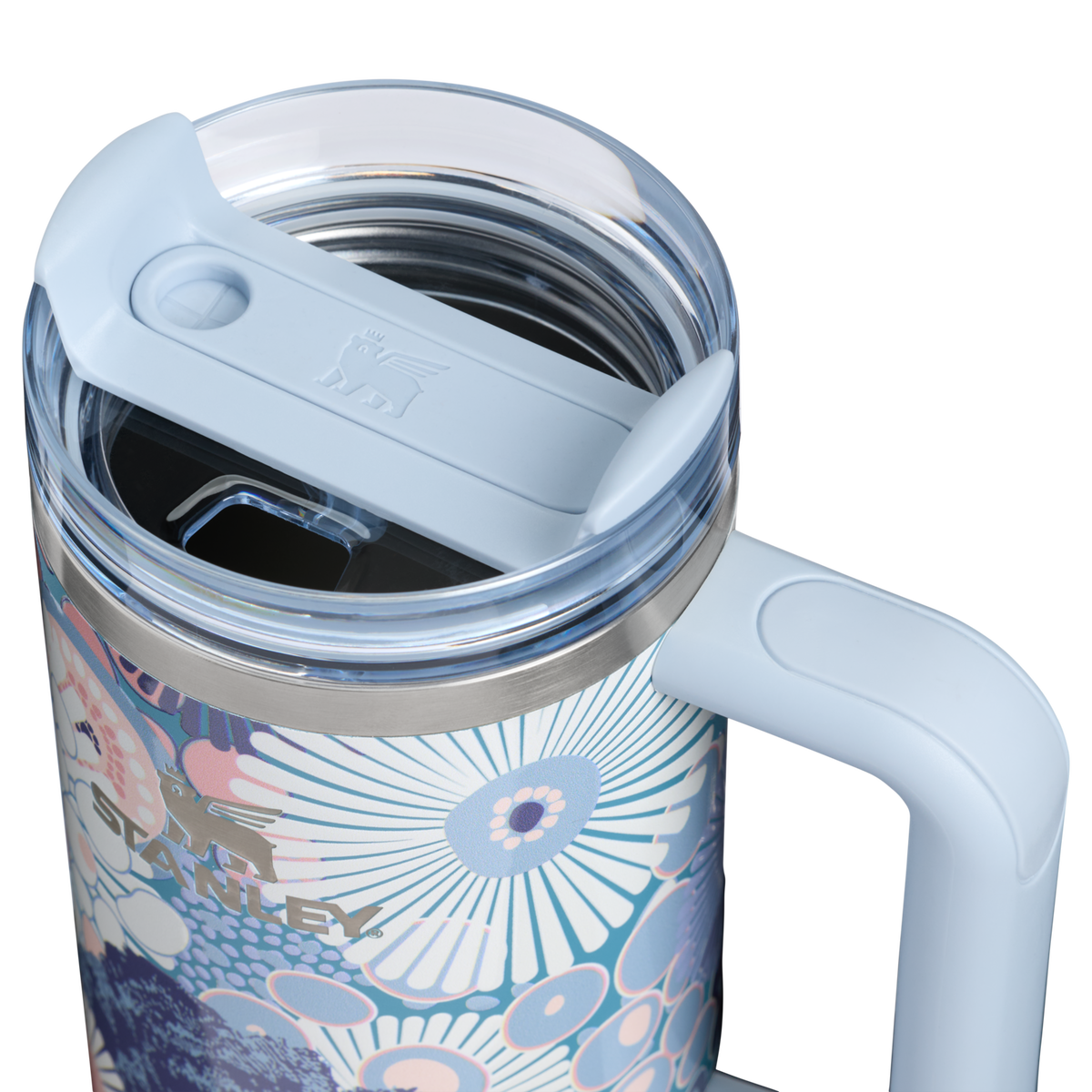 Stanley 1913 The Quencher H2.0 Flowstate™ Tumbler 30 OZ in Blue Dream Wildflower