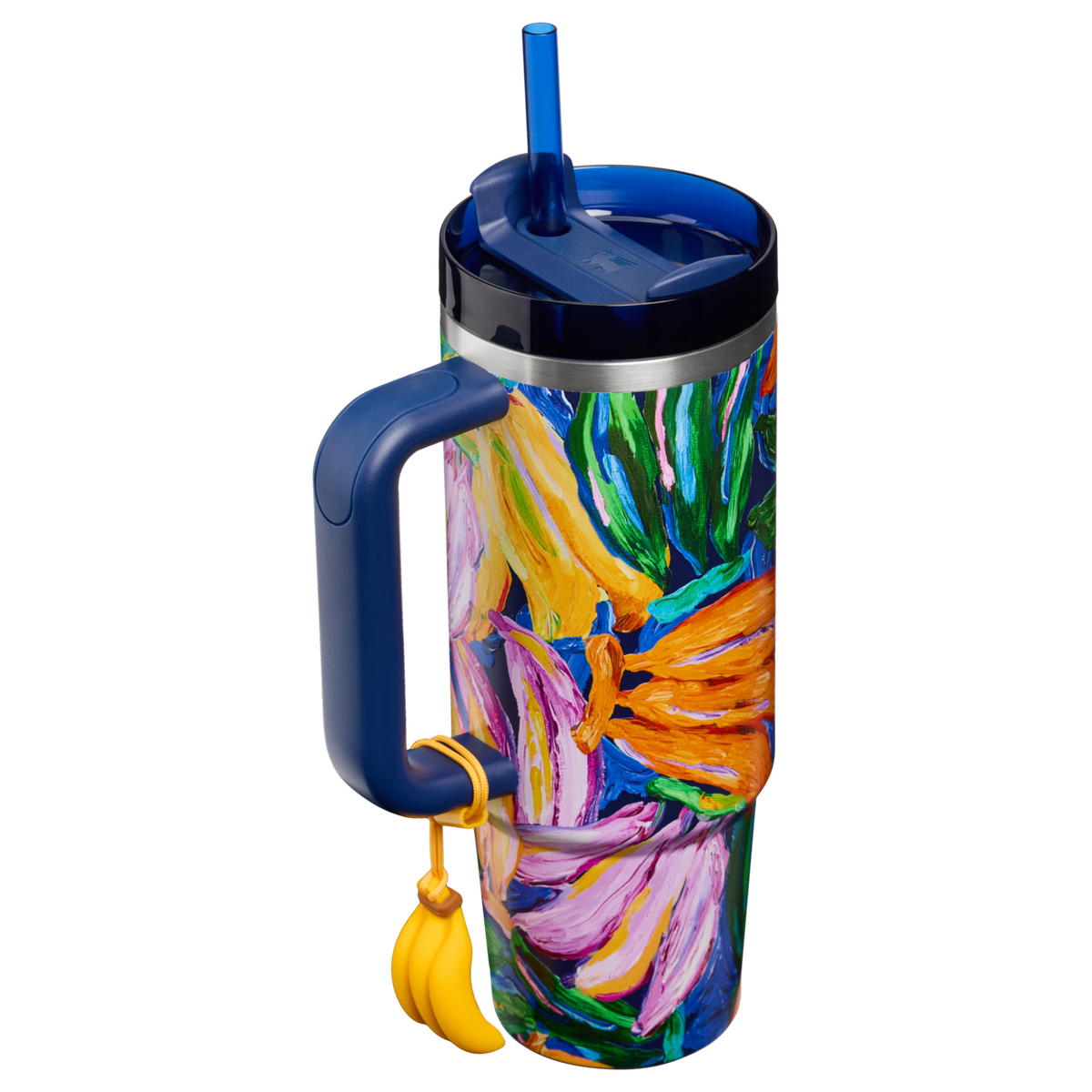 Stanley 1913 Stanley 1913 x FARM Rio Quencher® H2.0 Flowstate™ Tumbler 30 OZ in Farm Rio Painted Bananas | Front View