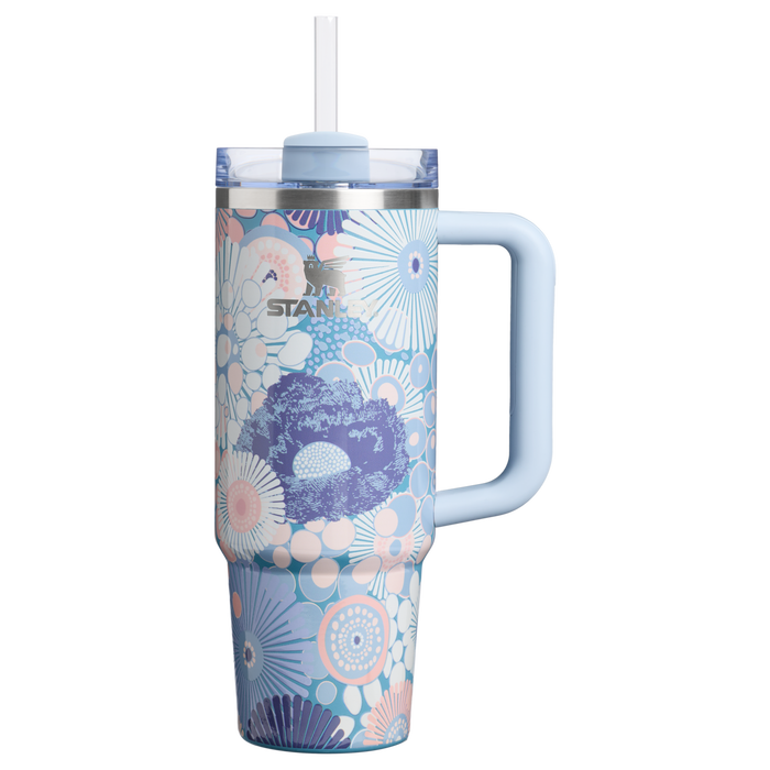Stanley 1913 The Quencher H2.0 Flowstate™ Tumbler 30 OZ in Blue Dream Wildflower