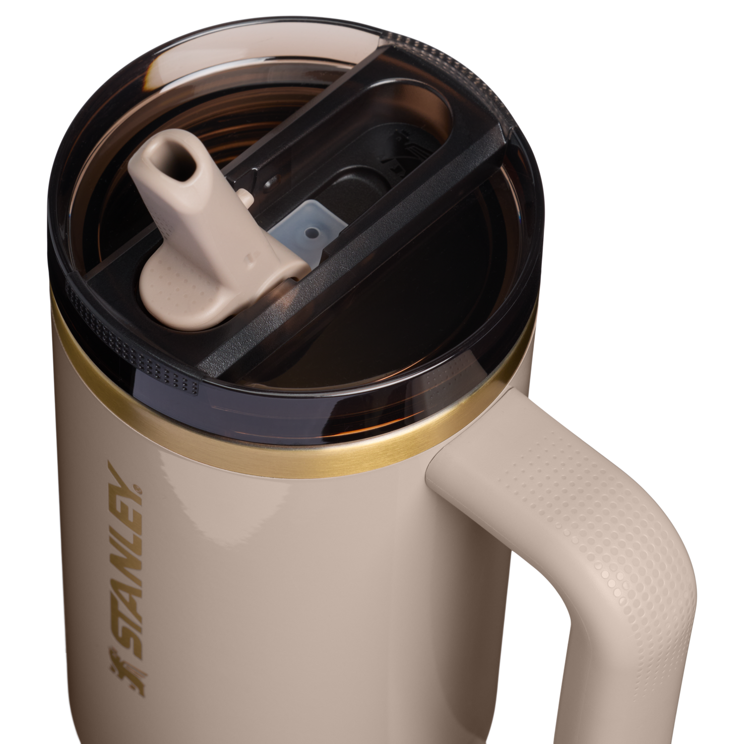 Stanley 1913 The Quencher® ProTour Flip Straw Tumbler 30 OZ in Bedrock Gloss | Lid Detailed View