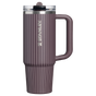 Swatch for Stanley 1913 The Quencher® ProTour Flip Straw Tumbler 30 OZ in Fig Pinstripe | Front View