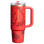 Swatch for Stanley 1913 The Lunar New Year Quencher® ProTour Flip Straw Tumbler 30 OZ in Red Stallion