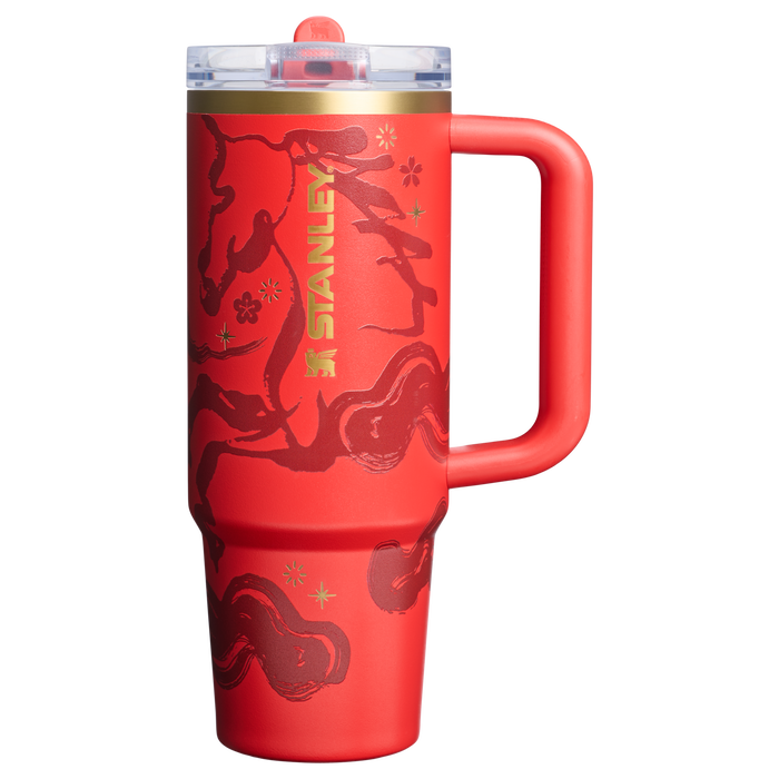 Stanley 1913 The Lunar New Year Quencher® ProTour Flip Straw Tumbler 30 OZ in Red Stallion