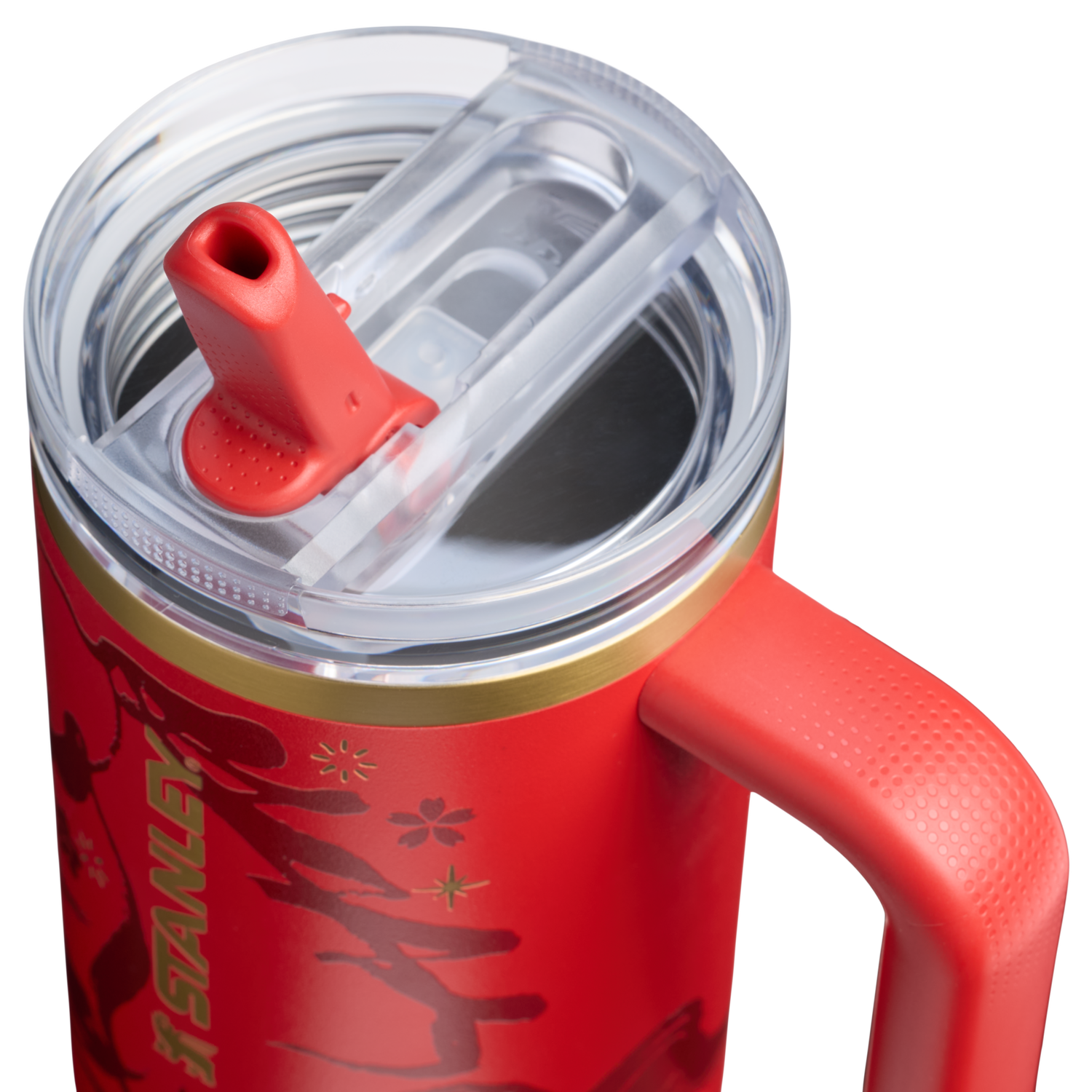 Stanley 1913 The Lunar New Year Quencher® ProTour Flip Straw Tumbler 30 OZ in Red Stallion | View 2