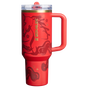 Swatch for Stanley 1913 The Lunar New Year Quencher® ProTour Flip Straw Tumbler 40 OZ in Red Stallion