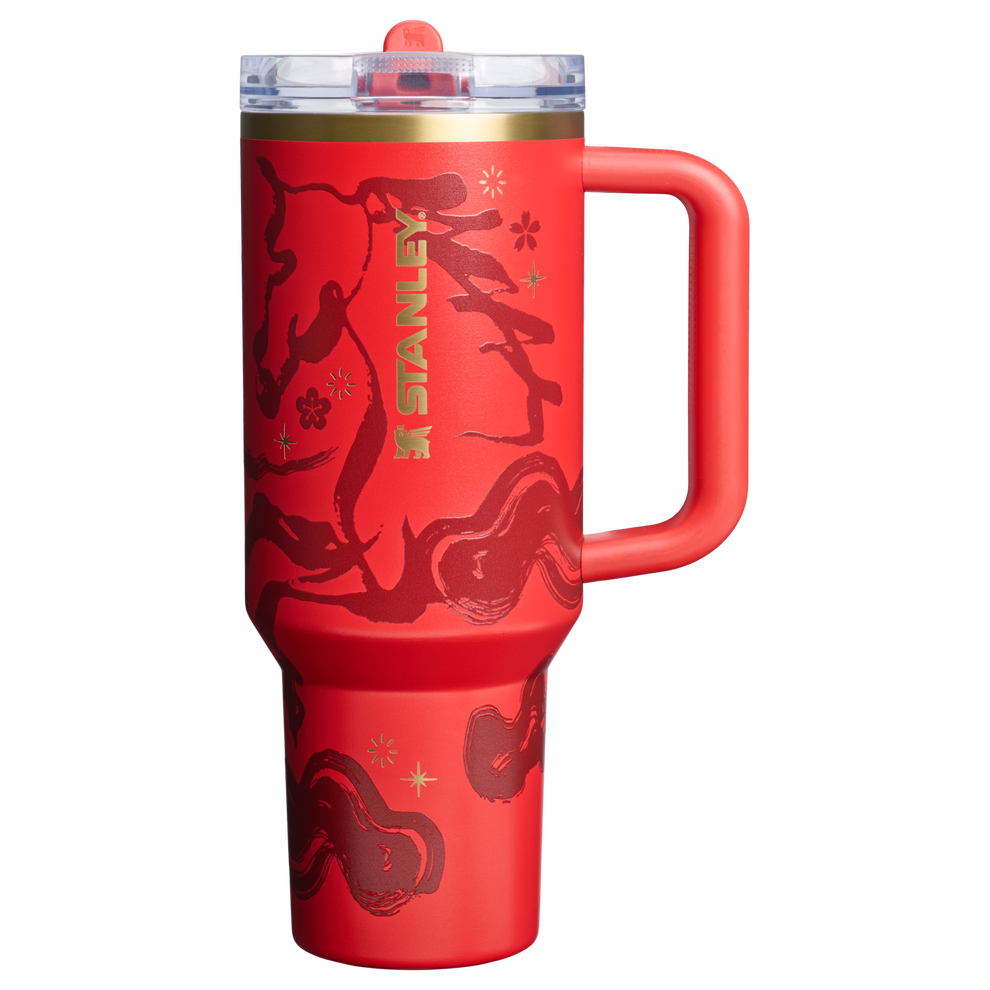Stanley 1913 The Lunar New Year Quencher® ProTour Flip Straw Tumbler 40 OZ in Red Stallion