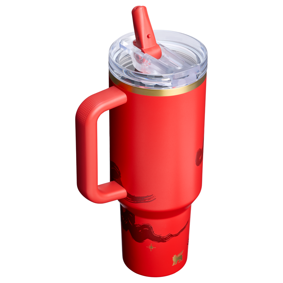 Stanley 1913 The Lunar New Year Quencher® ProTour Flip Straw Tumbler 40 OZ in Red Stallion