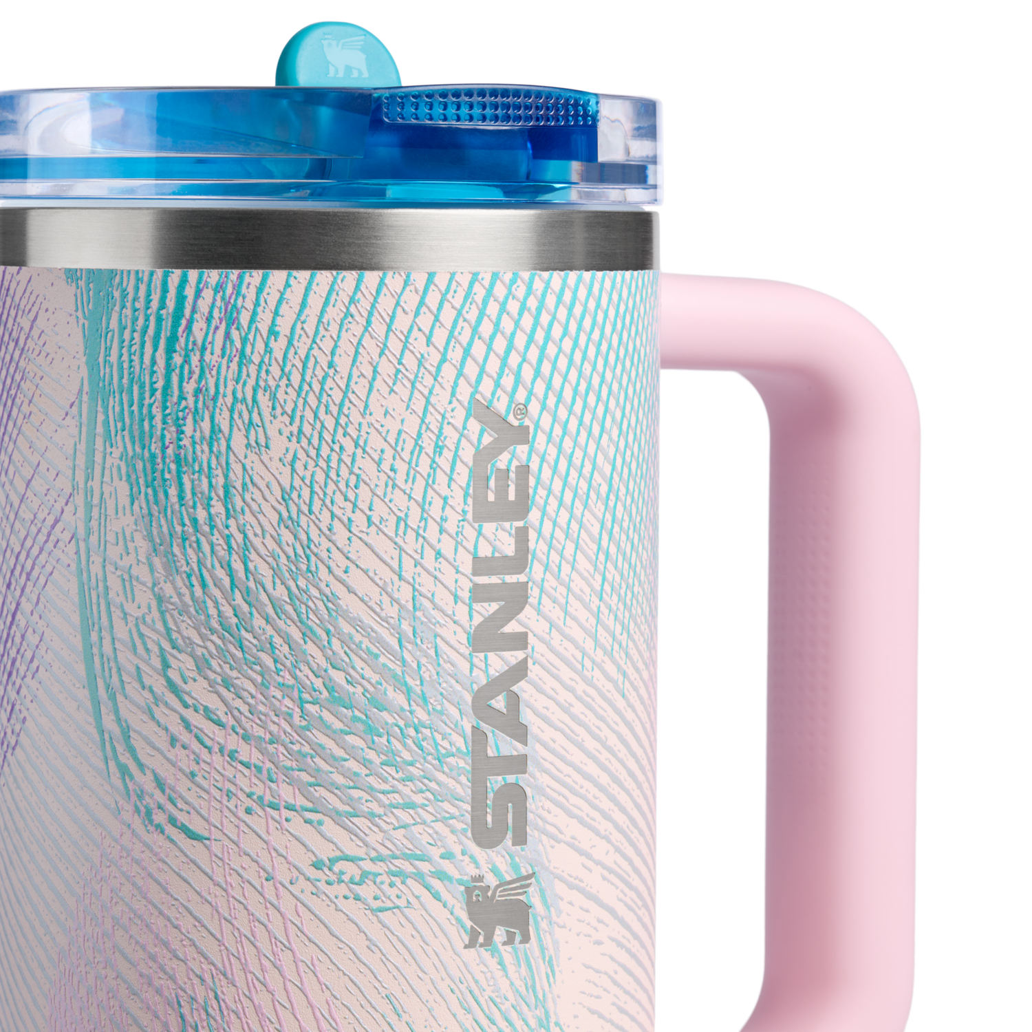 Stanley 1913 The Quencher ProTour Flip Straw Tumbler 40 OZ in Sea Glass Plume | View 3