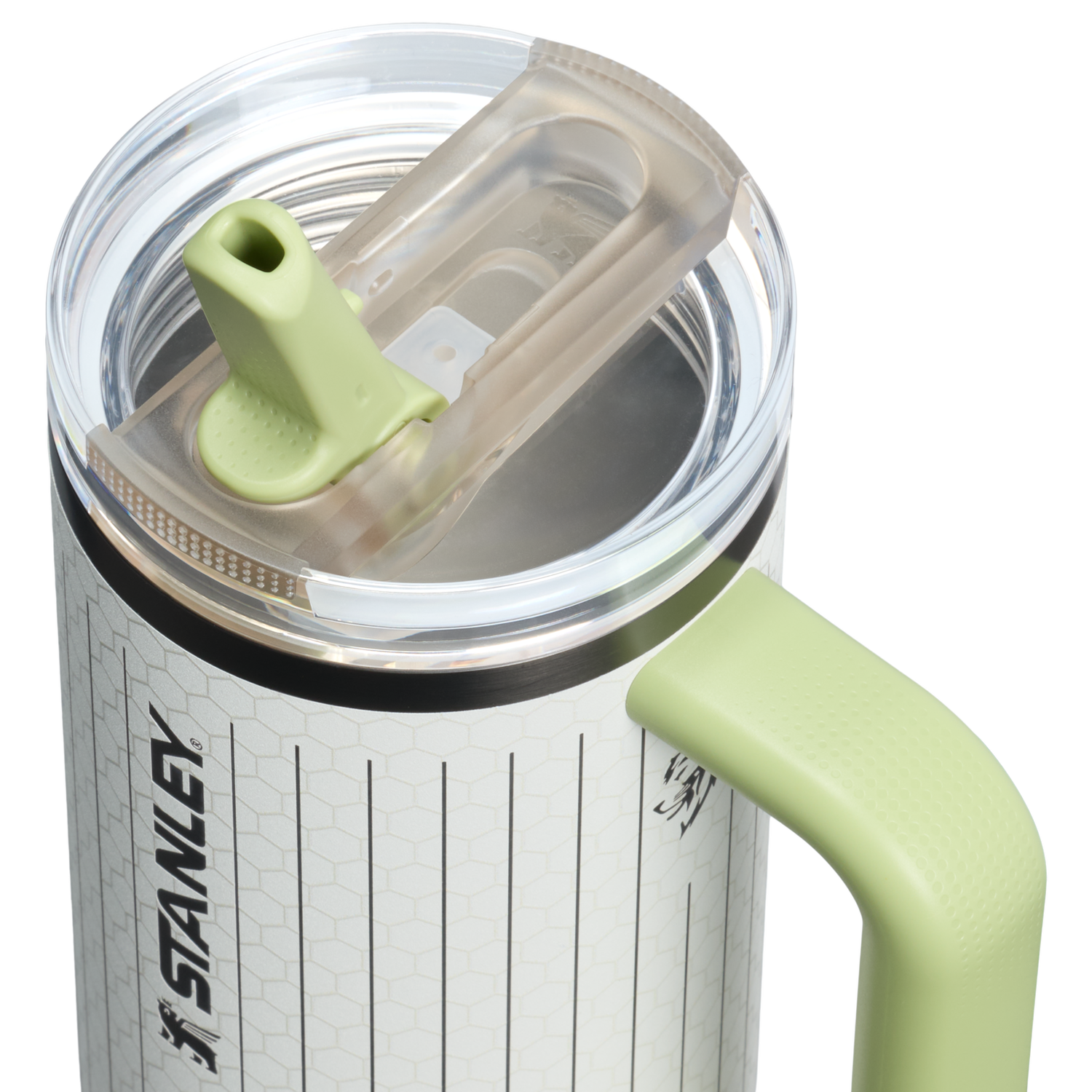 Stanley 1913 The Stanley 1913 x Nelly Korda Quencher® ProTour Flip Straw Tumbler 30 OZ in Nelly Korda Pinstripe | View 2