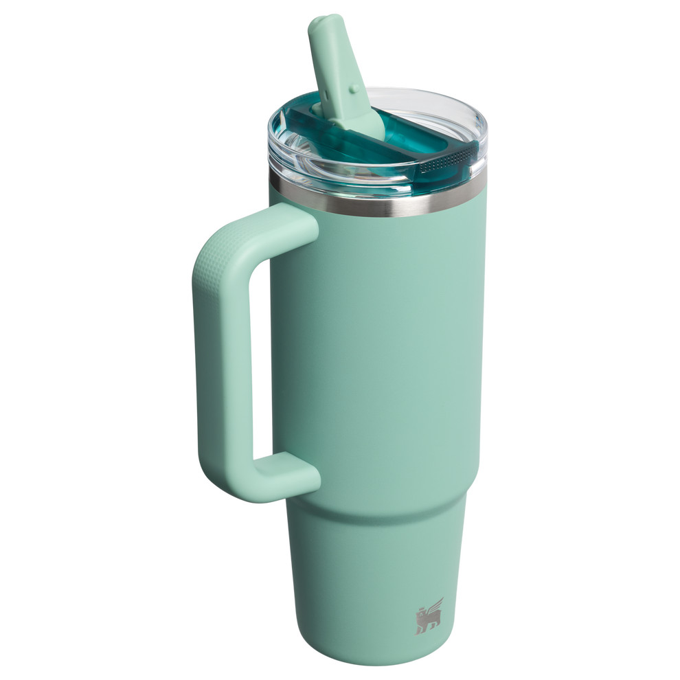 Stanley 1913 The Quencher ProTour Flip Straw Tumbler 30 OZ in Spring Green | Back View