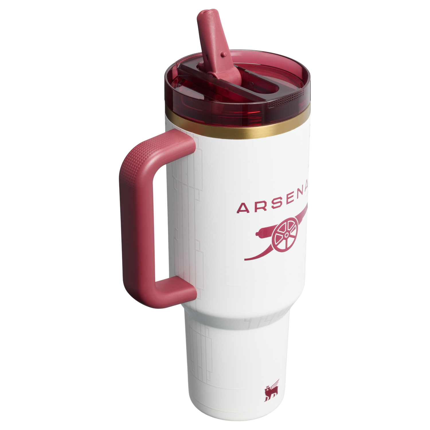 Stanley 1913 Stanley 1913 x Arsenal Quencher® ProTour Flip Straw Tumbler 40 OZ in Arsenal Homage | View 3