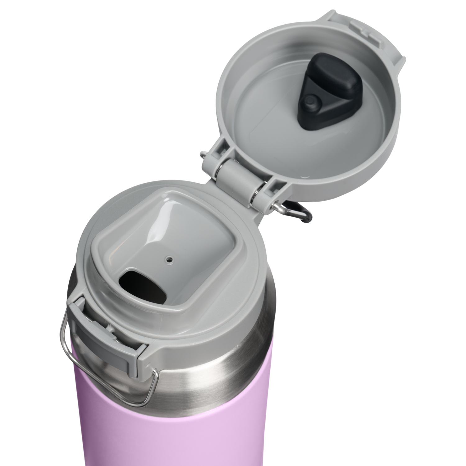 Stanley 1913 The Quick Flip Go Bottle 36 OZ in Soft Orchid | Detailed View