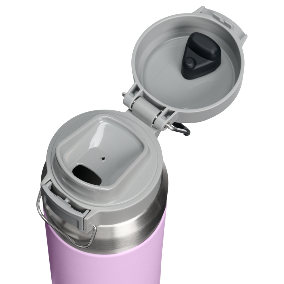 Stanley 1913 The Quick Flip Go Bottle 36 OZ in Soft Orchid | Detailed View