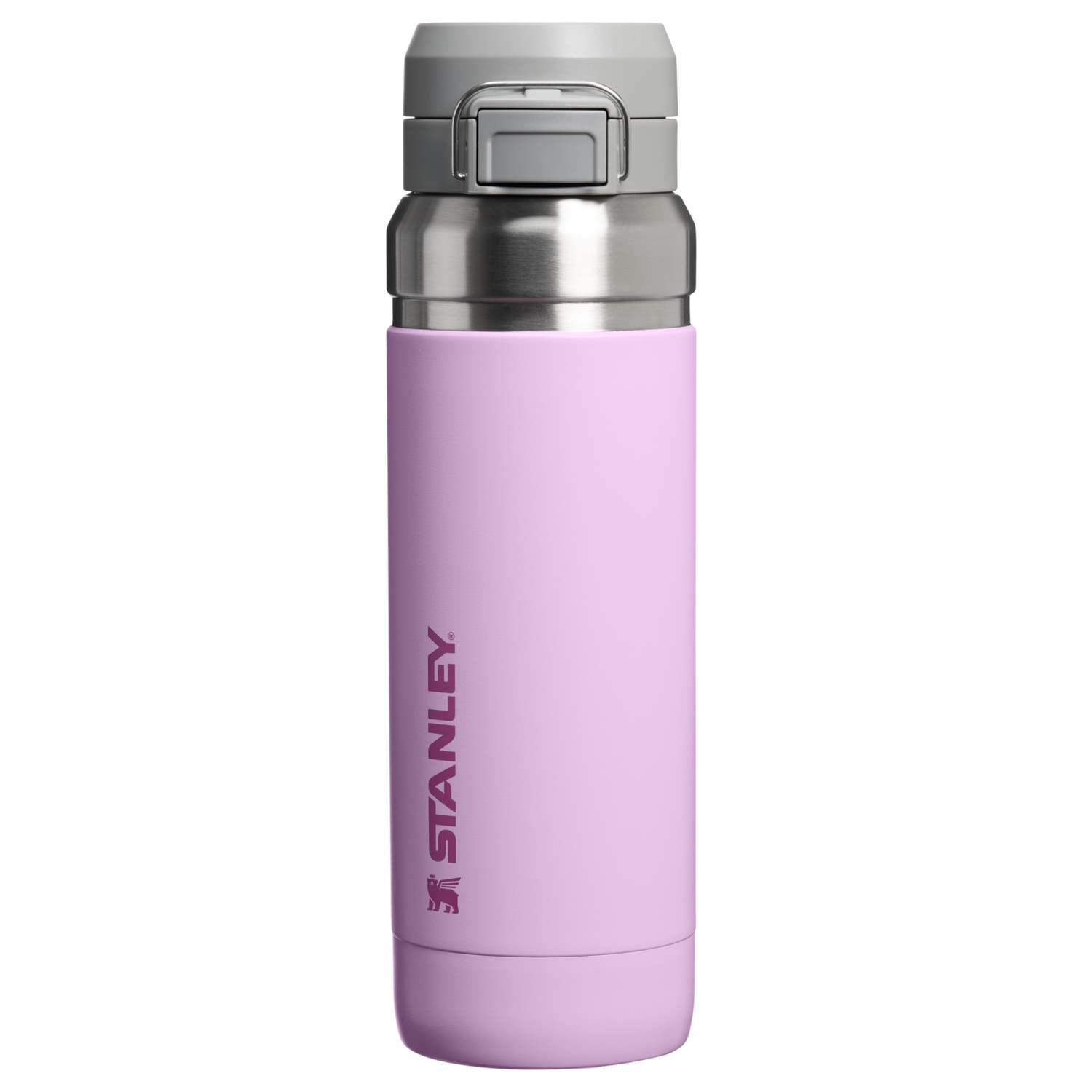 Stanley 1913 The Quick Flip Go Bottle 36 OZ in Soft Orchid | Front View