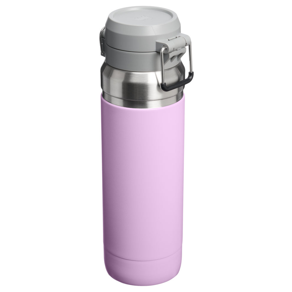 Stanley 1913 The Quick Flip Go Bottle 36 OZ in Soft Orchid | Back View