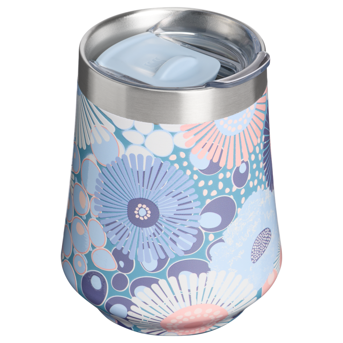 Stanley 1913 The Reserve Wine Tumbler 11 OZ in Blue Dream Wildflower