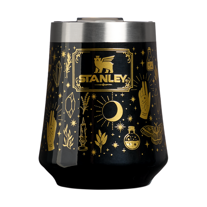 Stanley 1913 Halloween Reserve Wine Tumbler 11 OZ in Black Magic | Front View