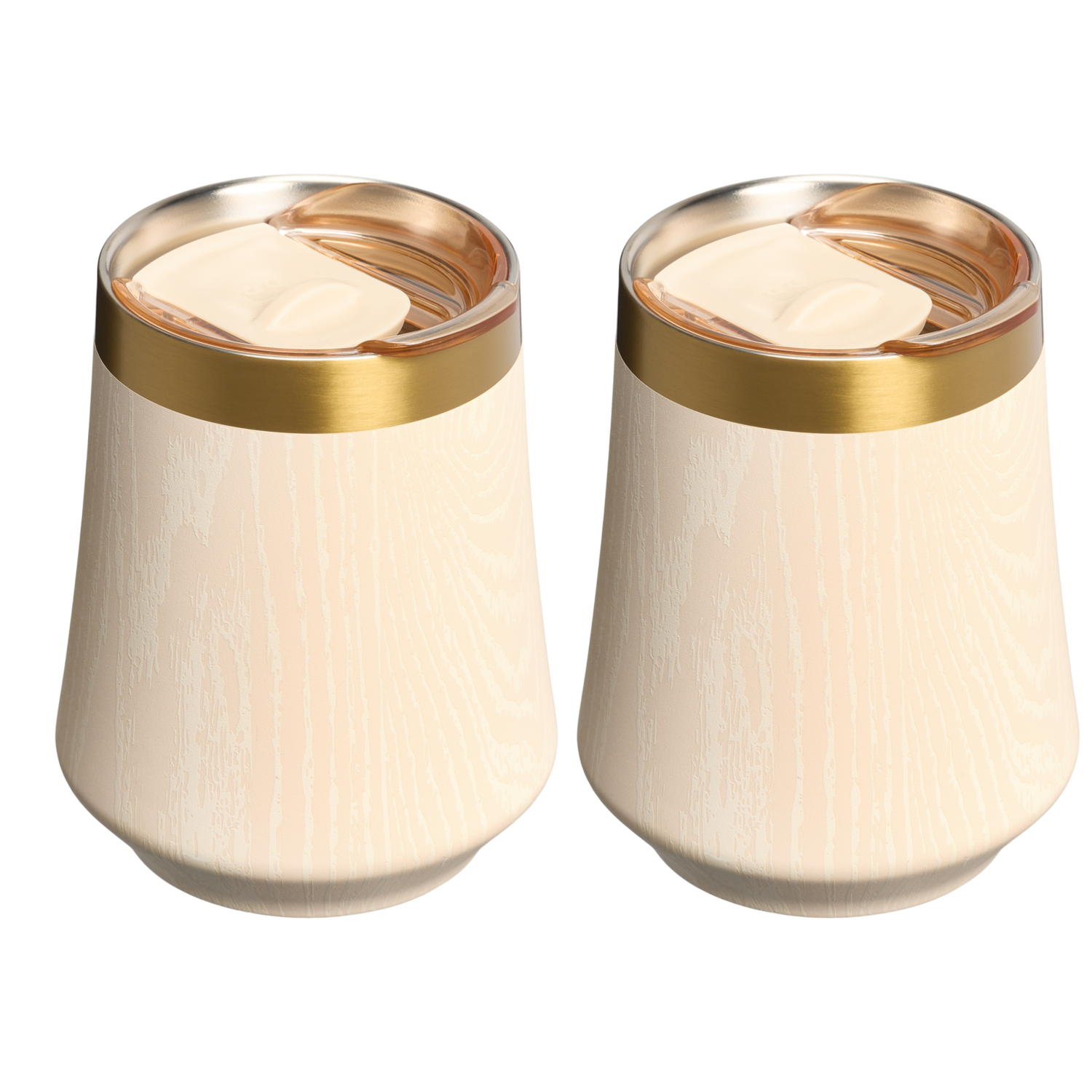 Stanley 1913 The Cheers & Cheer Reserve Wine Tumbler 11 OZ (2-pack) in Birch Woodgrain | View 1