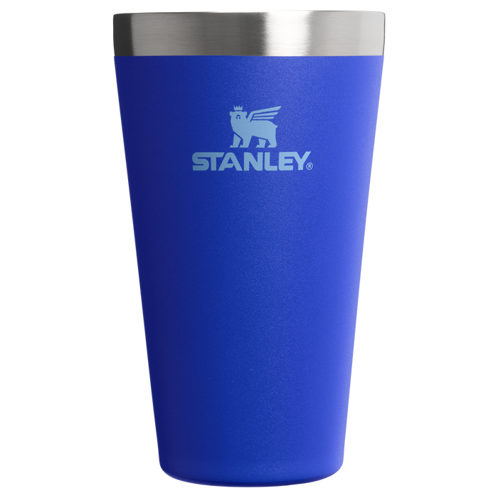 Stanley 1913 Adventure Stacking Beer Pint 16 OZ in Cobalt | Front View