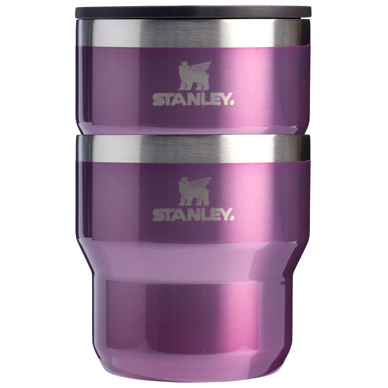Stanley 1913 The Stay-Hot Stacking Cup 2-Piece Set 10 OZ in Wisteria Shine