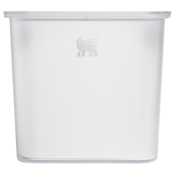 Stanley 1913 Steel Cooler Storage Bins Small in Clear
