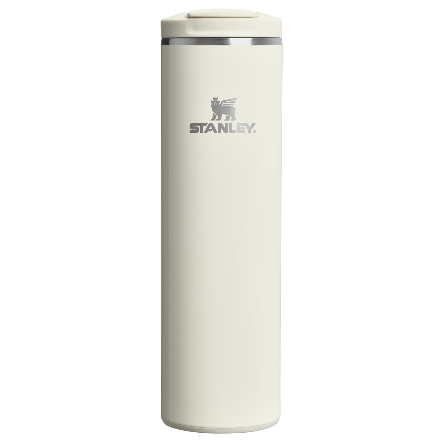 Stanley 1913 The Transit Flip Top Mug 20 OZ in Cream Gloss | Front View