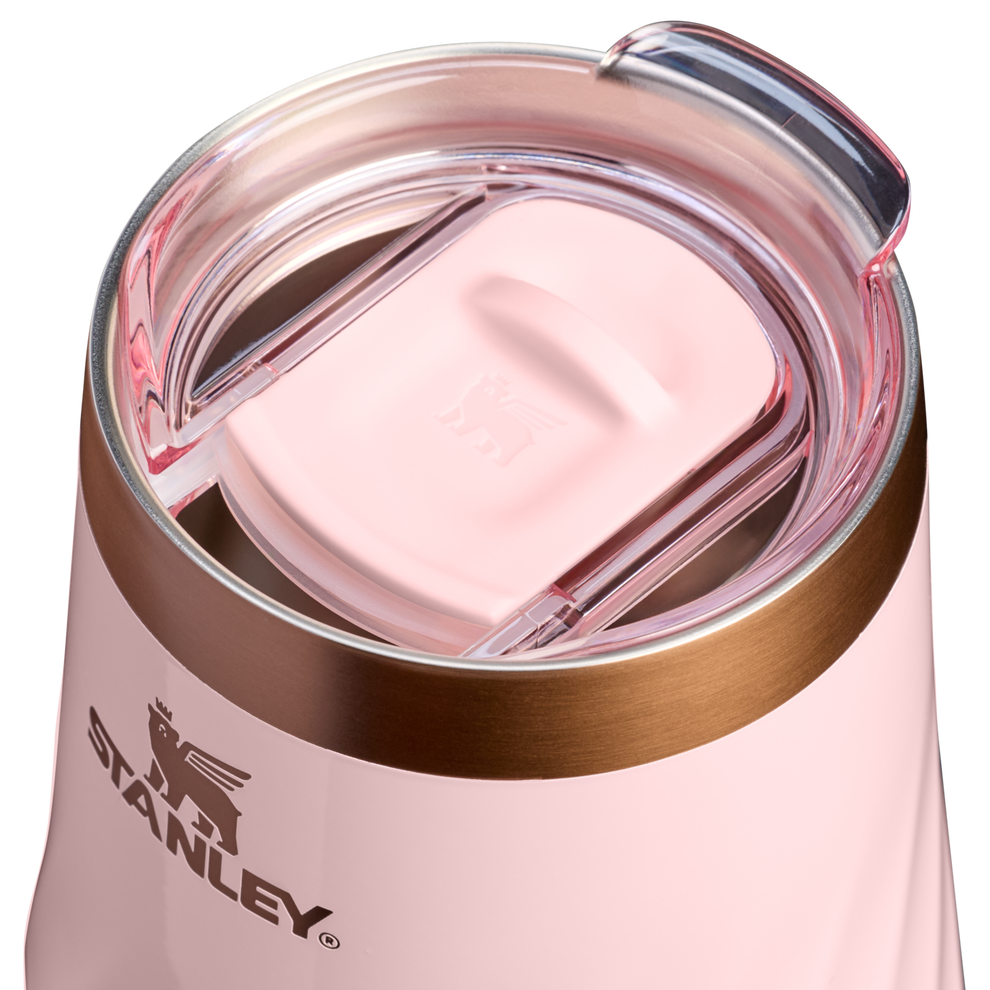 Stanley 1913 The Valentine’s Day Textured Reserve Wine Tumbler 11 OZ in Pink Velvet Gloss