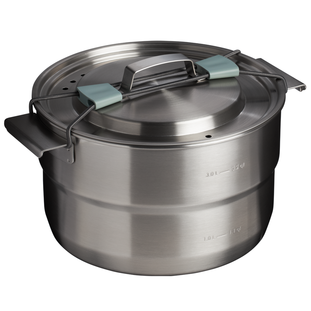 Stanley 1913 The Wildfare Core Full Serve Cookset 26-piece set 4 QT in Shale + Charcoal