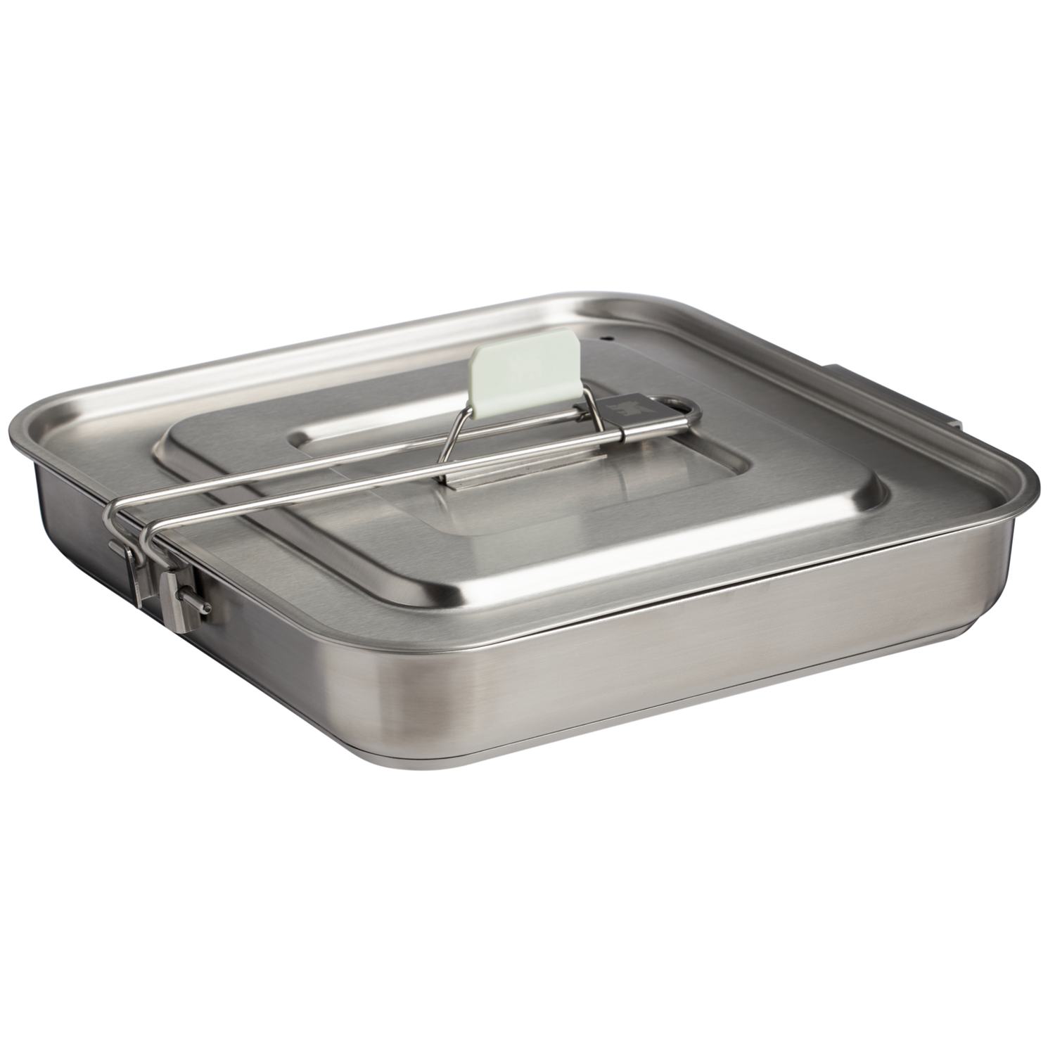 Stanley 1913 The Wildfare Pro Square Pan Cookset 5-piece set 2 QT in Pale Pebble + Stone | View 1