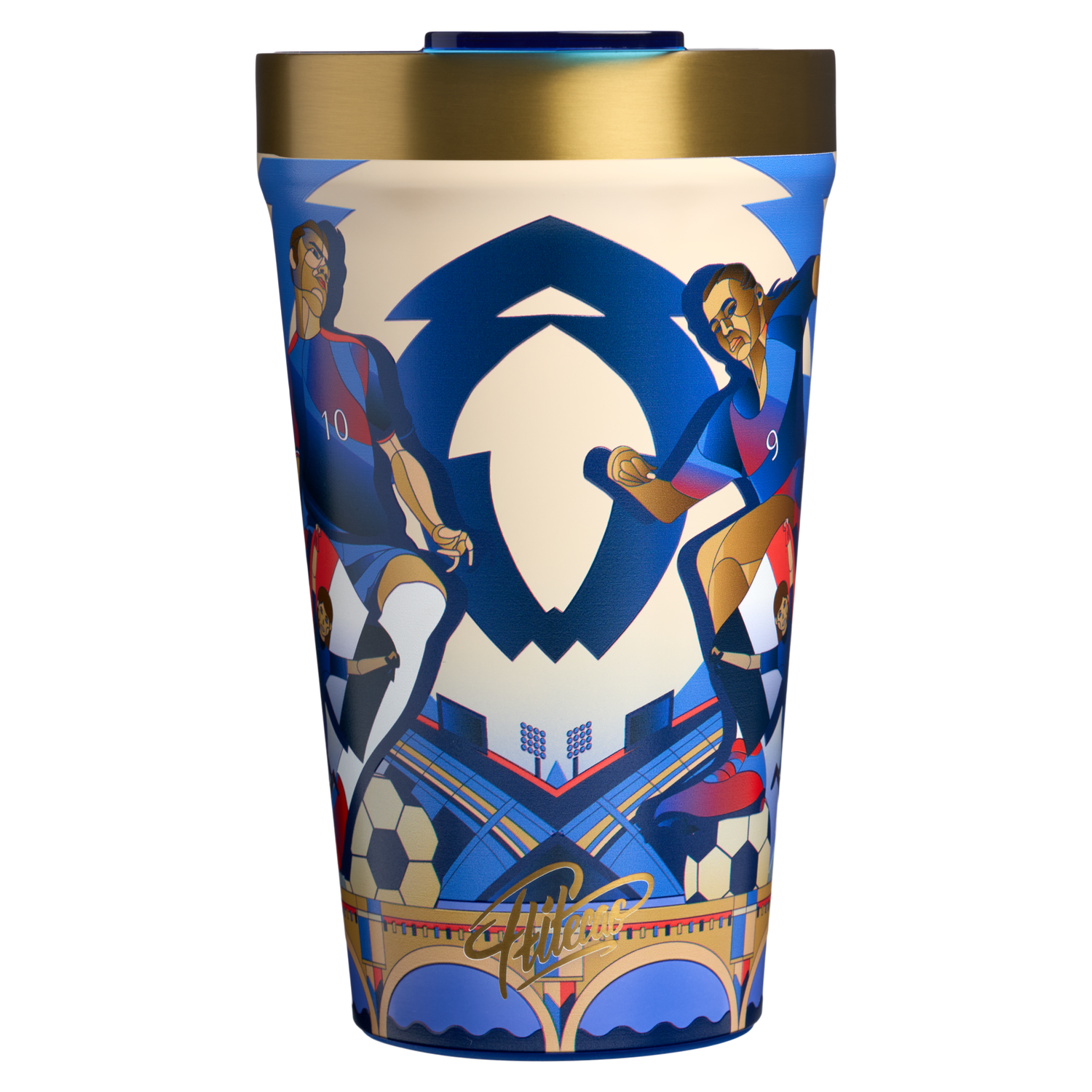 Stanley 1913 The Fútbol Artist Collection Everyday Tumbler 16 OZ in France | View 3