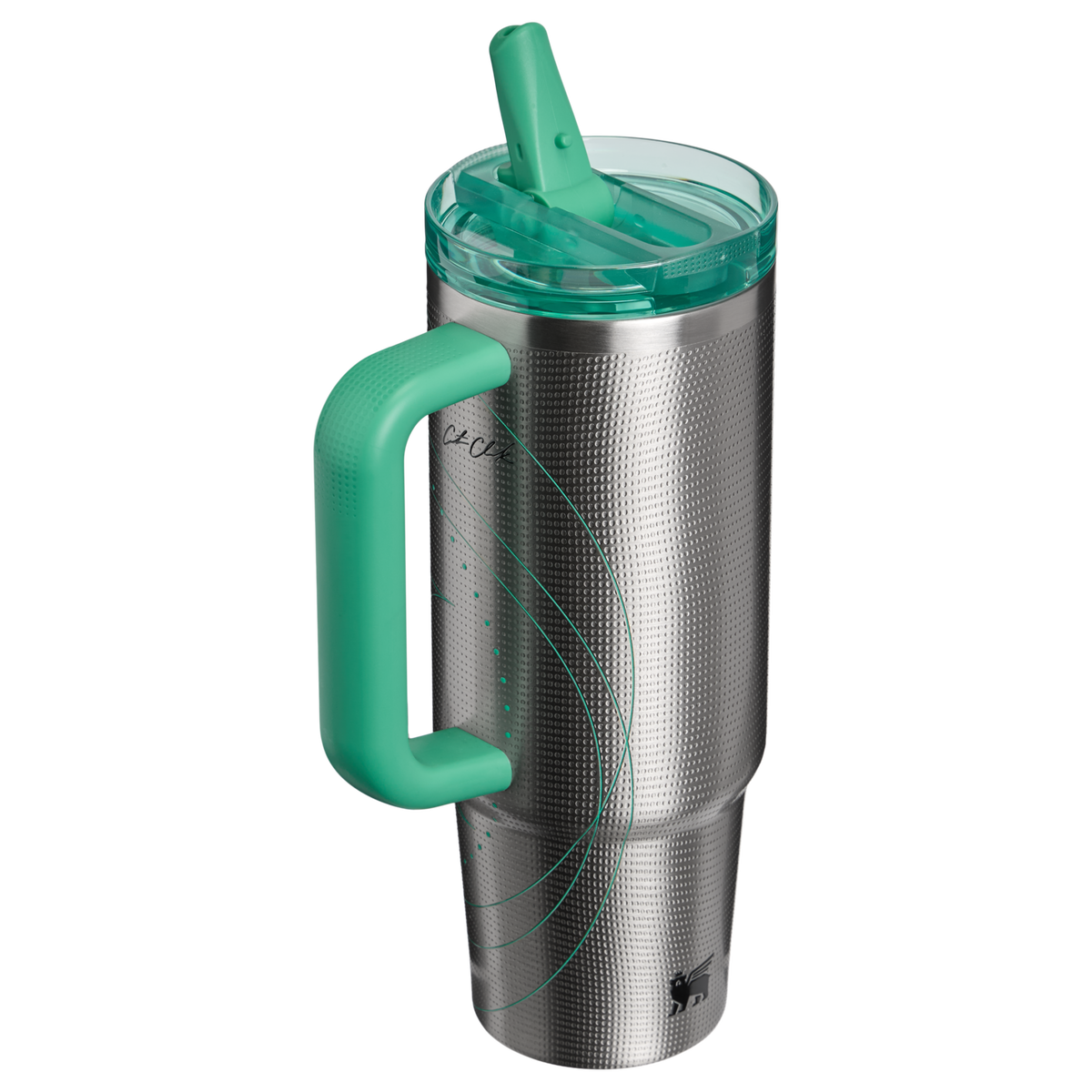 Stanley 1913 Stanley 1913 x Caitlin Clark Quencher® ProTour Flip Straw Tumbler 30 OZ in Caitlin Clark Future | Back View