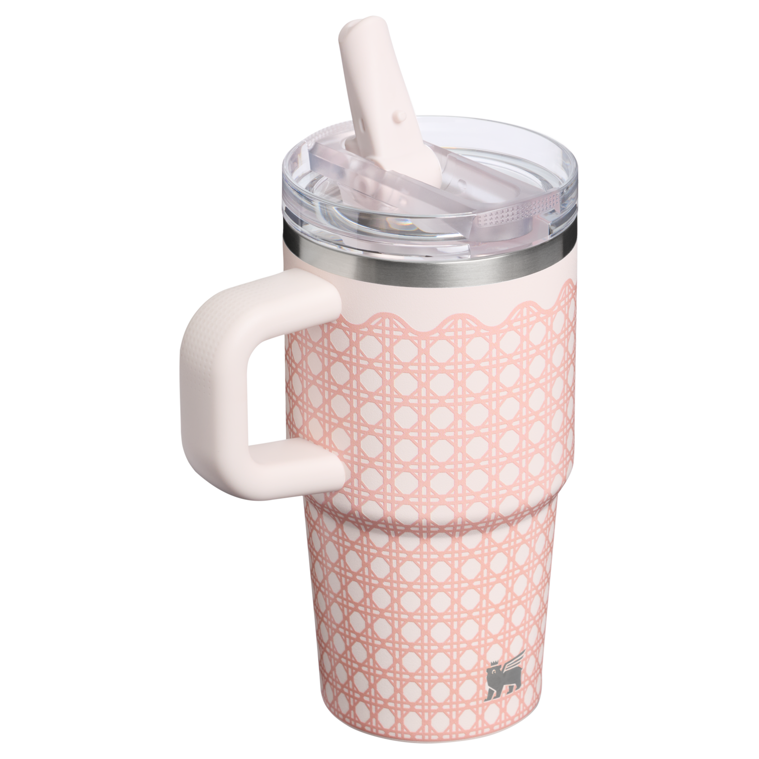 Stanley 1913 The Quencher® ProTour Flip Straw Tumbler 20 OZ in Rose Quartz Rattan | View 1