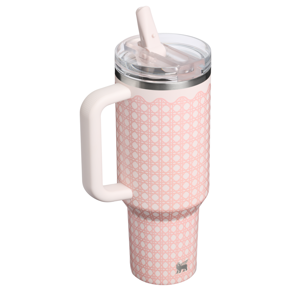 Stanley 1913 The Quencher® ProTour Flip Straw Tumbler 40 OZ in Rose Quartz Rattan | Front View