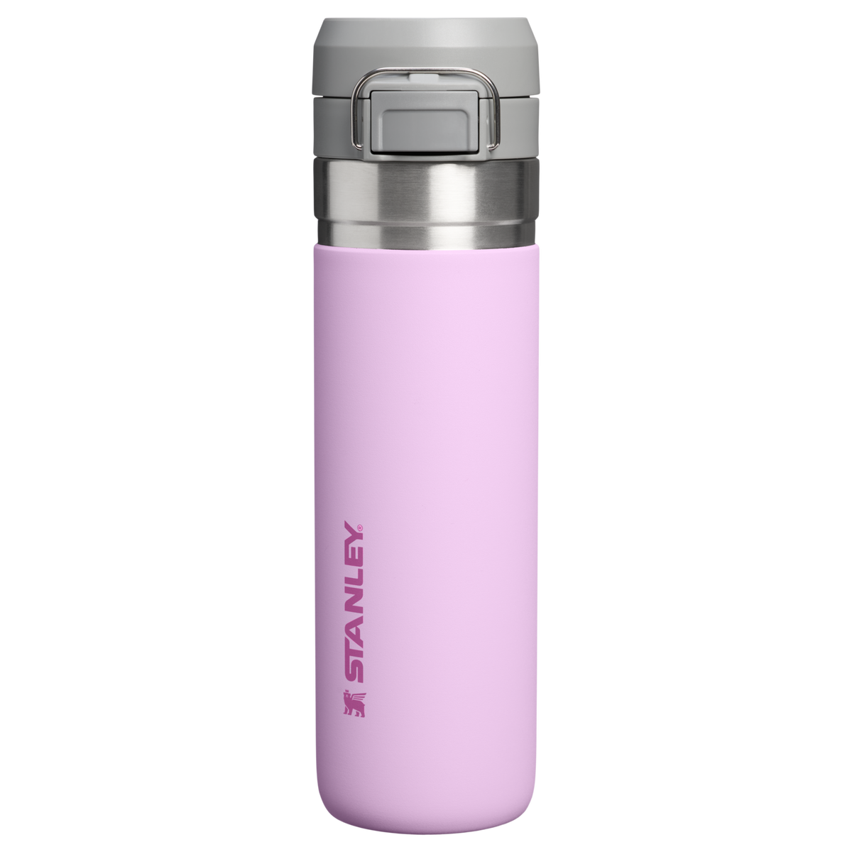 Stanley 1913 The Quick Flip Go Bottle 24 OZ in Soft Orchid | Front View