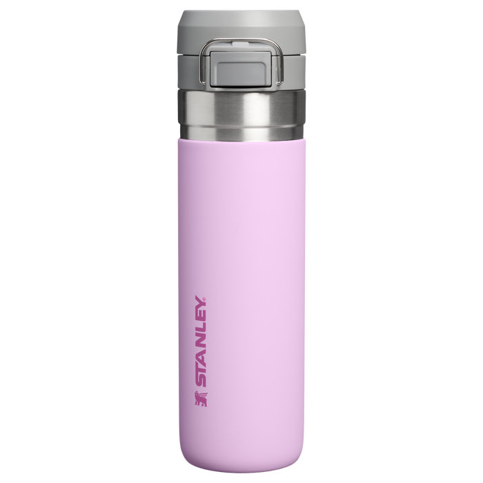 Stanley 1913 The Quick Flip Go Bottle 24 OZ in Soft Orchid | Front View